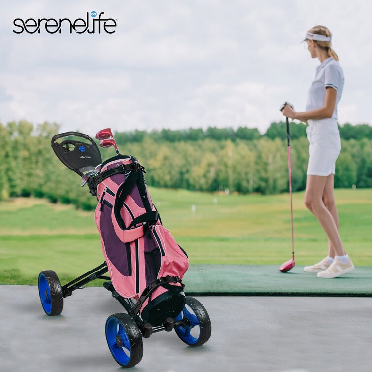 SereneLife 47.8 H x 28 W Utility Cart Wayfair